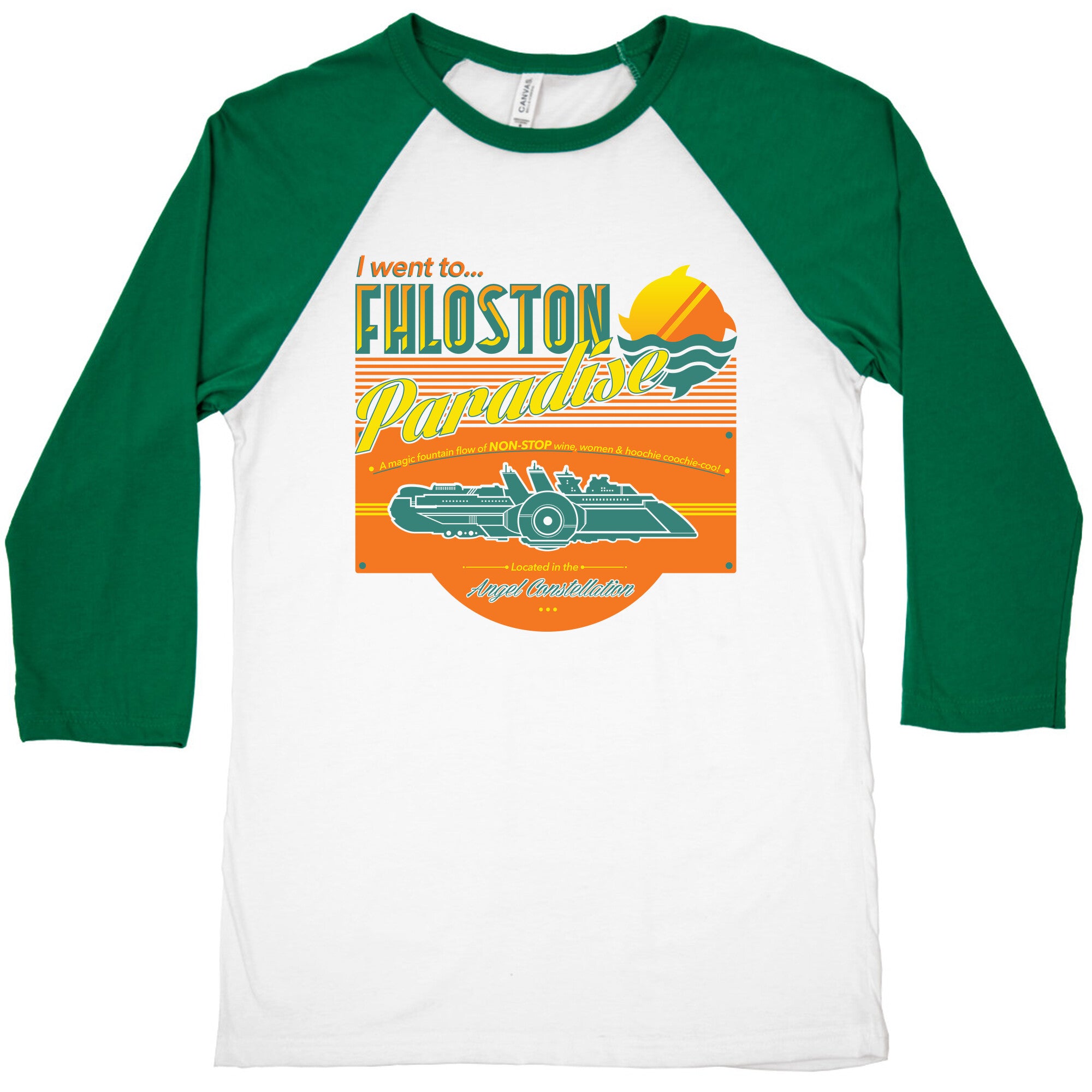 Fhloston Paradise Baseball Tee